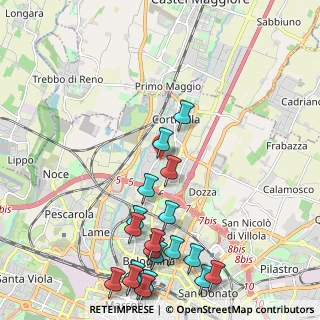 Mappa Via Don Giuseppe Bedetti, 40128 Bologna BO, Italia (2.7855)
