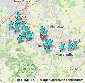 Mappa Via del Commercio, 41042 Fiorano Modenese MO, Italia (1.913)