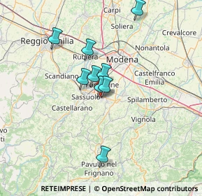 Mappa Via del Commercio, 41042 Fiorano Modenese MO, Italia (15.99364)