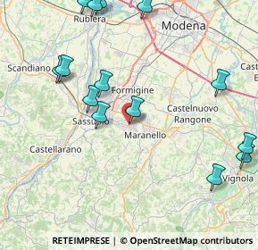 Mappa Via del Commercio, 41042 Fiorano Modenese MO, Italia (10.205)