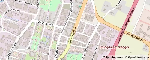 Mappa Bologne