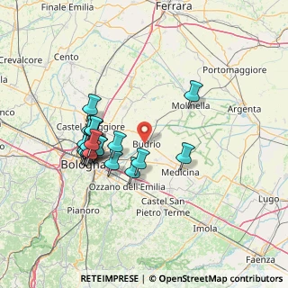 Mappa Via A. D'Ormea, 40054 Budrio BO, Italia (13.297)