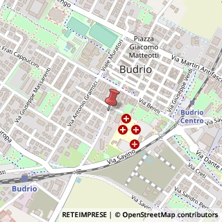 Mappa Viale I Maggio, 1, 40054 Budrio BO, Italia, 40054 Budrio, Bologna (Emilia Romagna)
