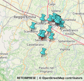 Mappa Viale Torino, 41049 Sassuolo MO, Italia (12.0055)