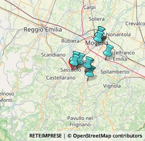 Mappa Viale Torino, 41049 Sassuolo MO, Italia (9.76083)