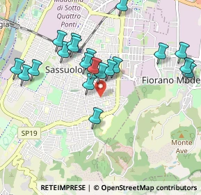 Mappa Viale Torino, 41049 Sassuolo MO, Italia (1.016)