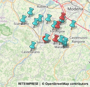 Mappa Viale Torino, 41049 Sassuolo MO, Italia (6.74563)