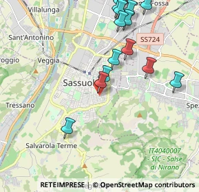 Mappa Viale Torino, 41049 Sassuolo MO, Italia (2.45875)