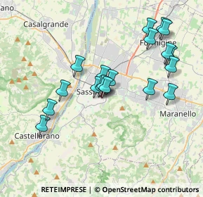 Mappa Viale Torino, 41049 Sassuolo MO, Italia (3.54737)