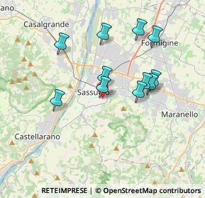 Mappa Viale Torino, 41049 Sassuolo MO, Italia (3.36727)