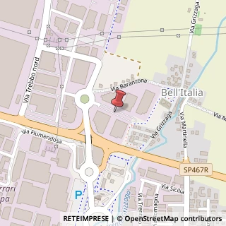 Mappa Via Piero Taruffi, 92, 41053 Maranello, Modena (Emilia Romagna)