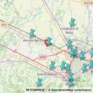 Mappa Via II Giugno, 40011 Anzola dell'Emilia BO, Italia (6.1)