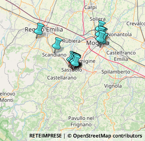 Mappa Viale Giacomo Puccini, 41049 Sassuolo MO, Italia (8.12882)