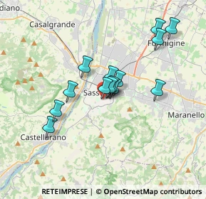 Mappa Viale Giacomo Puccini, 41049 Sassuolo MO, Italia (2.85214)
