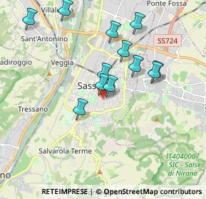 Mappa Viale Giacomo Puccini, 41049 Sassuolo MO, Italia (1.77417)