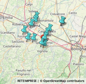 Mappa Via A. Labriola, 41057 Spilamberto MO, Italia (10.35538)