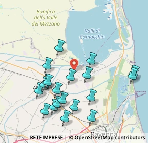 Mappa Via Canale Bonifica, 48123 Savarna RA, Italia (8.3525)