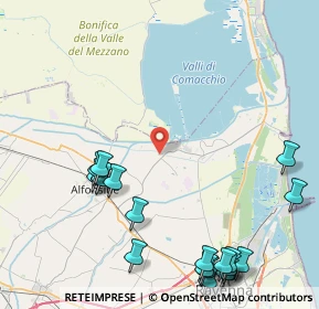 Mappa Via Canale Bonifica, 48123 Savarna RA, Italia (11.602)
