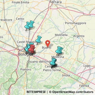 Mappa Via 40054, 40054 Budrio BO, Italia (14.49263)