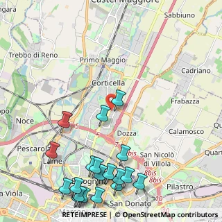 Mappa Via Filippo Benizzi, 40128 Bologna BO, Italia (2.9895)