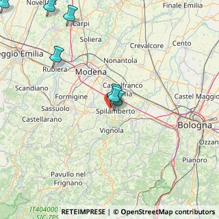 Mappa Via Castelnuovo R., 41057 Spilamberto MO, Italia (34.33727)