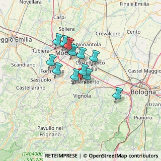 Mappa Via Castelnuovo R., 41057 Spilamberto MO, Italia (10.06167)
