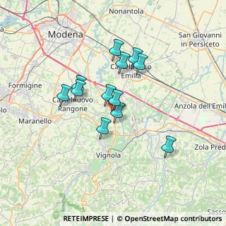 Mappa Via Edmondo de Amicis, 41057 Spilamberto MO, Italia (5.60083)