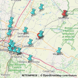 Mappa Via Achille Grandi, 40054 Budrio BO, Italia (11.171)
