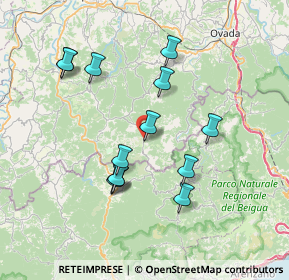 Mappa Frazione Piancastagna, 15010 Ponzone AL, Italia (7.09615)