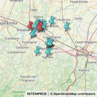 Mappa Viale G. Marconi, 41057 Spilamberto MO, Italia (11.652)