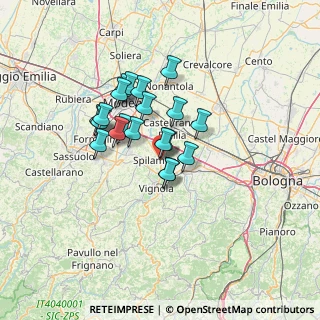 Mappa BPER, 41057 Spilamberto MO, Italia (10.1285)