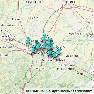 Mappa Via Giovanni Xxiii, 40057 Granarolo dell'Emilia BO, Italia (7.75643)