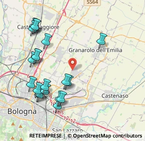 Mappa Via Giovanni Xxiii, 40057 Granarolo dell'Emilia BO, Italia (4.5655)