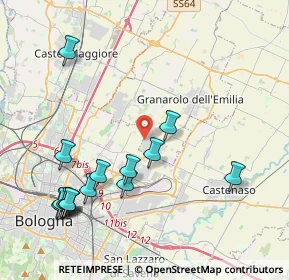 Mappa Via Giovanni Xxiii, 40057 Granarolo dell'Emilia BO, Italia (4.78133)