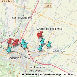 Mappa Via Giovanni Xxiii, 40057 Granarolo dell'Emilia BO, Italia (4.11182)