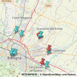 Mappa Via Giovanni Xxiii, 40057 Granarolo dell'Emilia BO, Italia (4.84182)