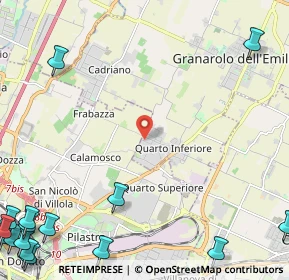 Mappa Via Giovanni Xxiii, 40057 Granarolo dell'Emilia BO, Italia (4.21438)