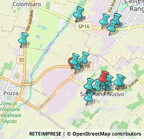 Mappa Via del Lavoro, 41014 Castelvetro di Modena MO, Italia (1.037)