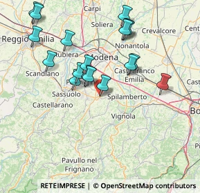 Mappa Via del Lavoro, 41014 Castelvetro di Modena MO, Italia (15.68722)