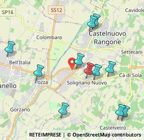 Mappa Via del Lavoro, 41014 Castelvetro di Modena MO, Italia (2.29091)