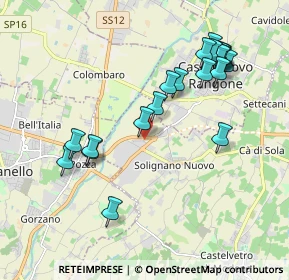Mappa Via del Lavoro, 41014 Castelvetro di Modena MO, Italia (2.053)