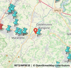 Mappa Via del Lavoro, 41014 Castelvetro di Modena MO, Italia (6.34)
