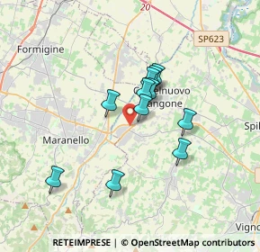 Mappa Via del Lavoro, 41014 Castelvetro di Modena MO, Italia (2.68727)