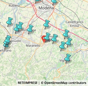 Mappa Via del Lavoro, 41014 Castelvetro di Modena MO, Italia (9.52688)