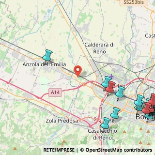 Mappa Via Alessandro Tassoni, 40132 Bologna BO, Italia (7.62)