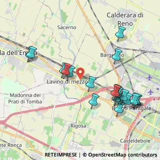 Mappa Via Alessandro Tassoni, 40132 Bologna BO, Italia (2.2765)