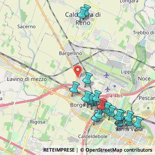Mappa Strada Provinciale di Crevalcore, 40132 Bologna BO, Italia (2.7995)