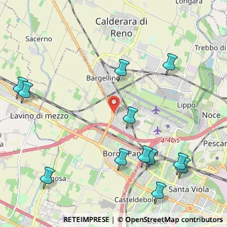 Mappa Strada Provinciale di Crevalcore, 40132 Bologna BO, Italia (2.80583)