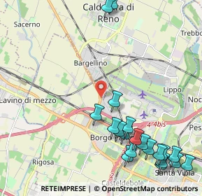 Mappa SP di Crevalcore, 40132 Bologna BO, Italia (2.7995)