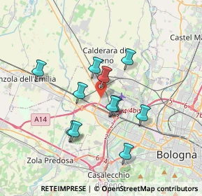 Mappa SP di Crevalcore, 40132 Bologna BO, Italia (3.04273)